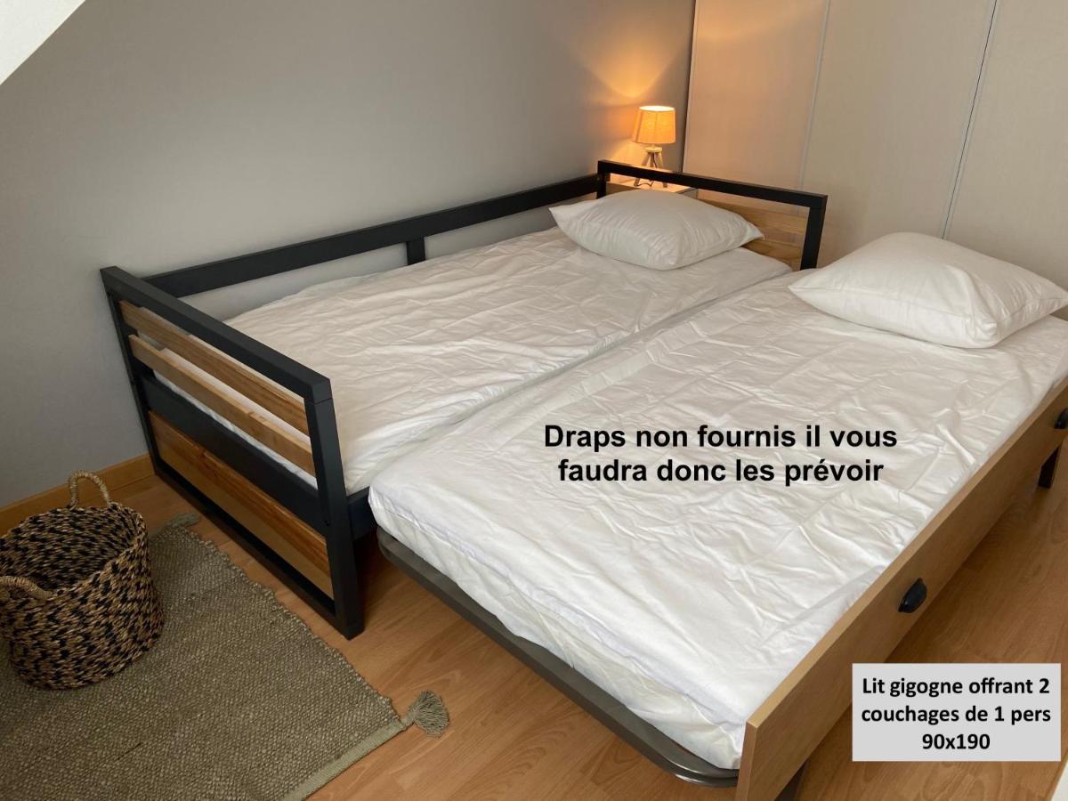 Maison De Village Avec Jardin 15Mn Des Plages, Wifi, 2 Chambres, Jardin Hesdin-lʼAbbé Exterior foto