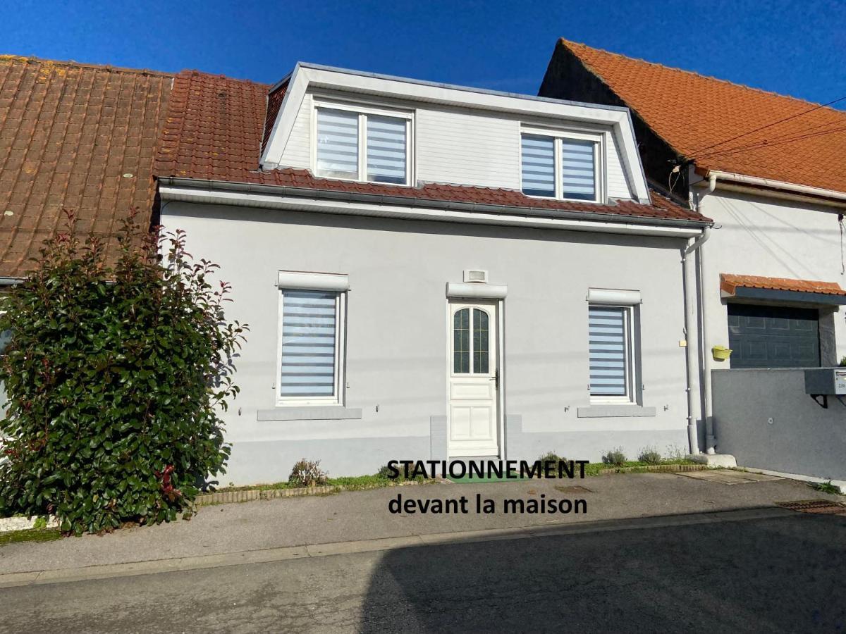 Maison De Village Avec Jardin 15Mn Des Plages, Wifi, 2 Chambres, Jardin Hesdin-lʼAbbé Exterior foto
